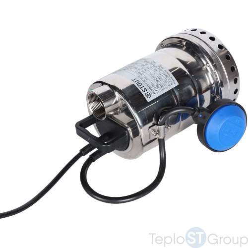 Stout SPD-0001-200450 Насос дренажный с поплавком, кабель 10 м, 230V, Q=170 л/мин, H=8,8 м - купить с доставкой по России фото 7