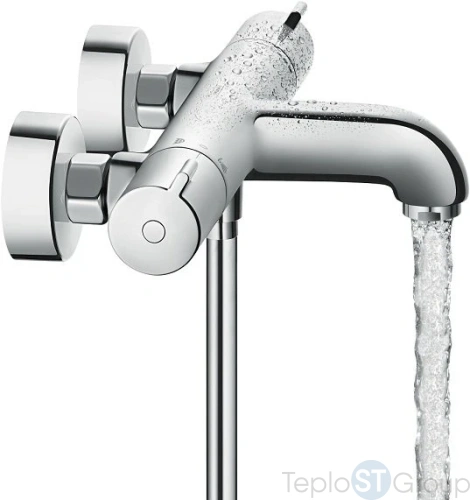 Термостат для ванны Hansgrohe Ecostat 1001 CL 13201000 - купить с доставкой по России фото 2