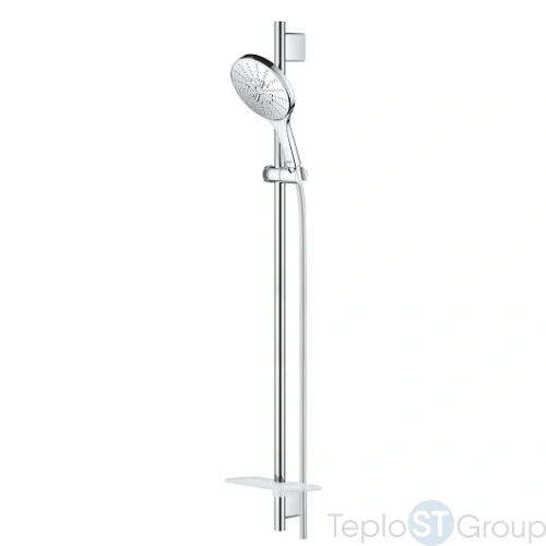 Душевой гарнитур Grohe Rainshower SmartActive 150 26593000 хром - купить оптом у дилера TeploSTGroup по всей России ✅ ☎ 8 (800) 600-96-13 фото 7