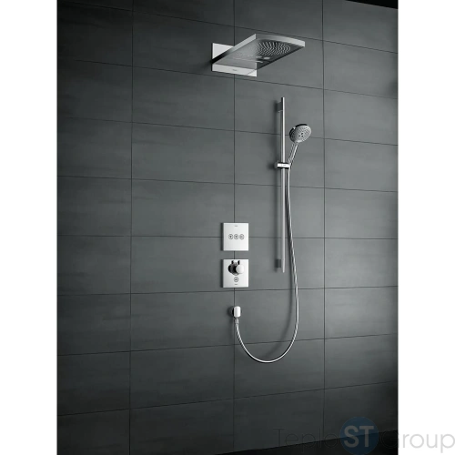 Душевой гарнитур Hansgrohe Raindance Select S 120 3iet 26631000 хром - купить с доставкой по России фото 6