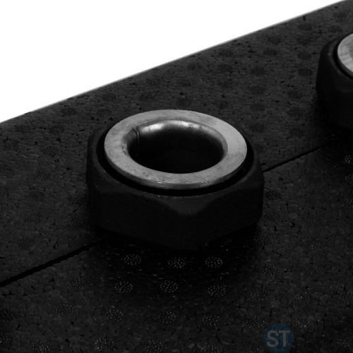Stout SDG-0016 Стальной распределительный коллектор 3 отопительных контура. В теплоизоляции DN 32 - купить оптом с доставкой по России фото 8