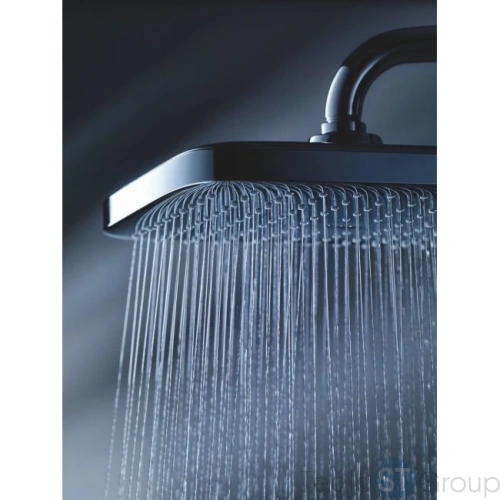 Верхний душ Grohe Tempesta CUBE 26681000 250 CUBE, квадратный, хром - купить с доставкой по России фото 5