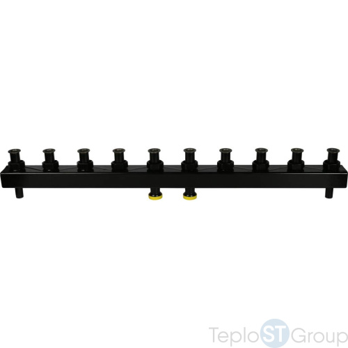 Stout SDG-0016 Стальной распределительный коллектор 6 отопительных контуров. В теплоизоляции DN 25 - купить с доставкой по России фото 5