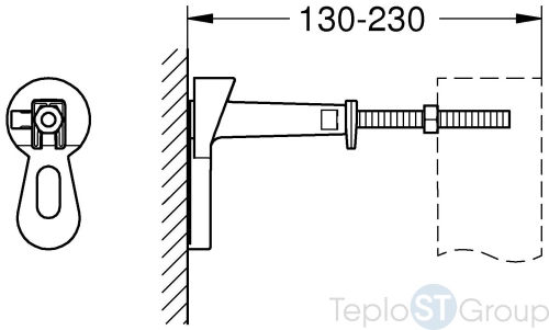 Инсталляция для подвесного унитаза 3 в 1, Rapid SL, Grohe 38811KF0 комплект с клавишей - купить оптом у дилера TeploSTGroup по всей России ✅ ☎ 8 (800) 600-96-13 фото 3