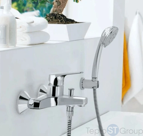 Смеситель для ванны Grohe BauFlow 23756000 - купить с доставкой по России фото 4