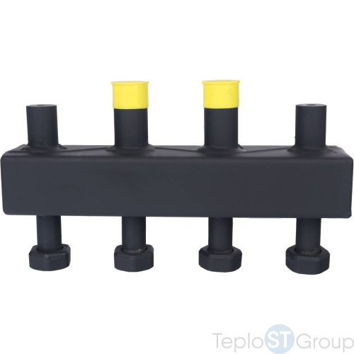Stout SDG-0016 Стальной распределительный коллектор 2 отопительных контура. В теплоизоляции DN 20 - купить с доставкой по России фото 4