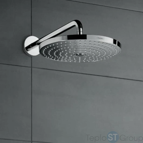 Верхний душ Hansgrohe Raindance Select 26466000 хром - купить оптом у дилера TeploSTGroup по всей России ✅ ☎ 8 (800) 600-96-13 фото 8