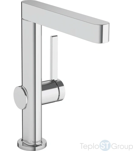 Смеситель для раковины Hansgrohe Finoris с донным клапаном Push-Open 76060000 хром - купить оптом у дилера TeploSTGroup по всей России ✅ ☎ 8 (800) 600-96-13