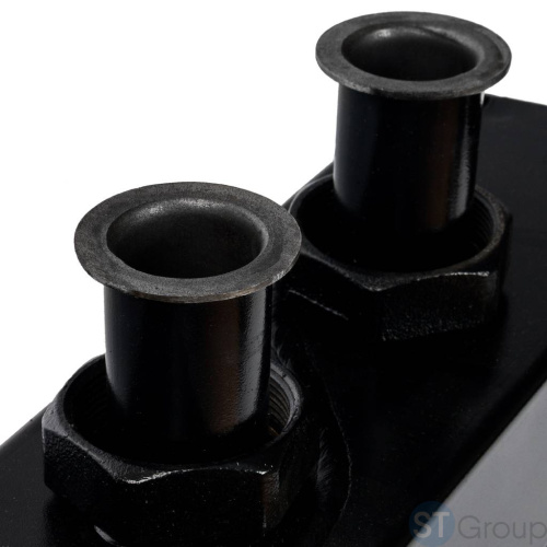Stout SDG-0016 Стальной распределительный коллектор 2 отопительных контура. В теплоизоляции DN 32 - купить оптом с доставкой по России фото 9