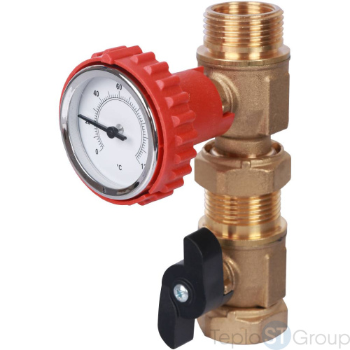 Stout SDG-0001 Насосная группа с прямым контуром 3/4" без насоса в теплоизоляции - купить оптом с доставкой по России фото 6