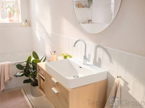 Смеситель для раковины Hansgrohe Rebris S 72536000, хром - купить с доставкой по России фото 5