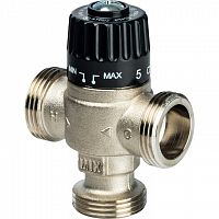 Термостатический смесительный клапан для систем отопления и ГВС 1" НР 30-65°С KV 1,8 - STOUT