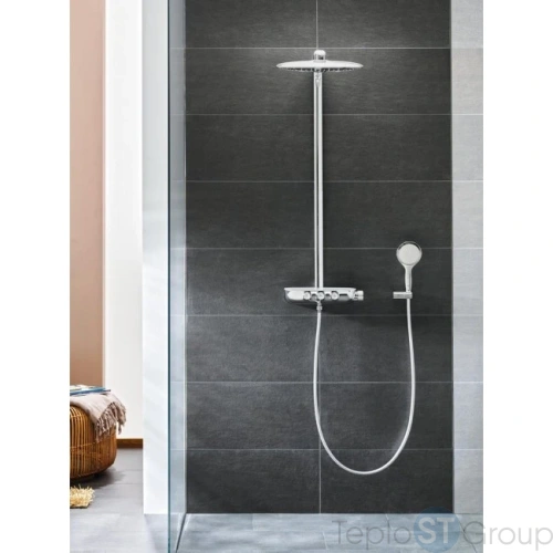 Душевая стойка Grohe Rainshower Smart Control 26250000 - купить оптом у дилера TeploSTGroup по всей России ✅ ☎ 8 (800) 600-96-13 фото 7