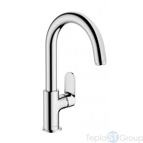 Смеситель для раковины Hansgrohe Vernis Blend 71554000, хром - купить оптом у дилера TeploSTGroup по всей России ✅ ☎ 8 (800) 600-96-13