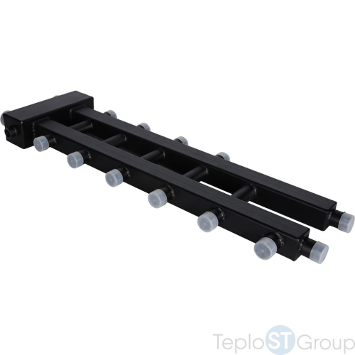 Rommer RDG-0060-024036 Rommer Коллектор (дублер компакт) с гидроразделителем на 3+2+1 контура до 60 кВт - купить оптом с доставкой по России фото 8