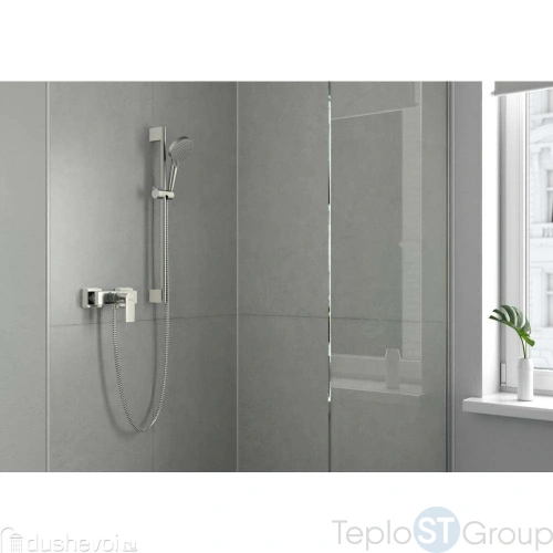 Душевой гарнитур Hansgrohe Vernis Blend 26275000 хром - купить оптом у дилера TeploSTGroup по всей России ✅ ☎ 8 (800) 600-96-13 фото 2