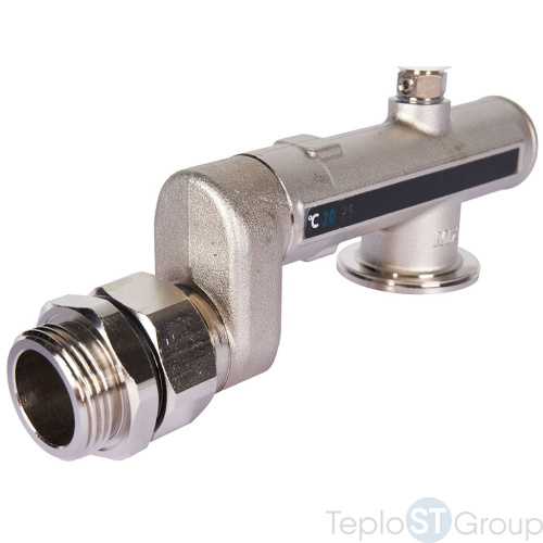 Stout SDG-0120-005010 Stout Насосно-смесительный узел с термостатическим клапаном 20-55°C, без насоса - купить оптом с доставкой по России фото 5