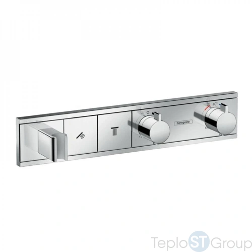 Термостат для душа Hansgrohe RainSelect 15355000 - купить оптом у дилера TeploSTGroup по всей России ✅ ☎ 8 (800) 600-96-13