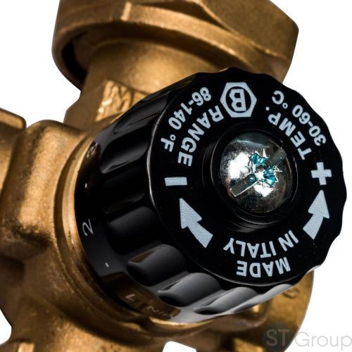 *SDG-0020-001002 Stout Насосно-смесительный узел с термостатическим клапаном; Grundfos UPSO 25-65 130 - купить с доставкой по России фото 4