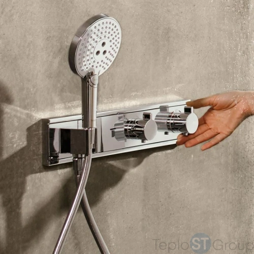 Термостат для душа Hansgrohe RainSelect 15355000 - купить оптом у дилера TeploSTGroup по всей России ✅ ☎ 8 (800) 600-96-13 фото 2