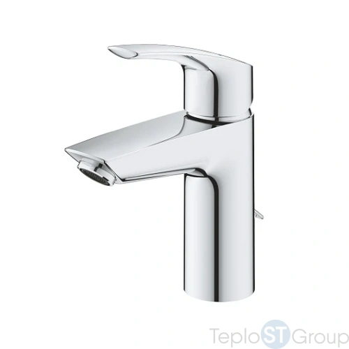 Смеситель для раковины с цепочкой Grohe Eurosmart 2021 S-size 33188003 хром (замена 33188002) - купить оптом у дилера TeploSTGroup по всей России ✅ ☎ 8 (800) 600-96-13 фото 2