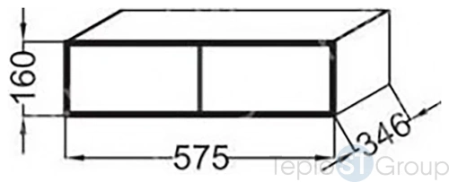 Полка Jacob Delafon Formilia EB1054-NF - купить оптом с доставкой по России фото 3