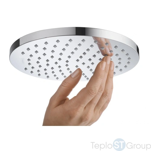 Верхний душ 205 мм Hansgrohe Vernis Blend 200 1jet 26271000 хром - купить оптом с доставкой по России фото 2