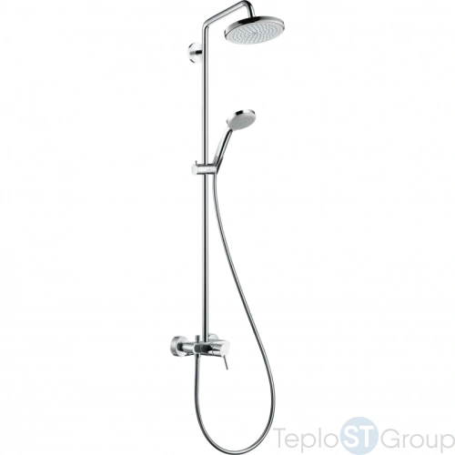 Душевая стойка Hansgrohe Croma 27222000 хром - купить с доставкой по России