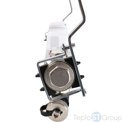 Rommer RMS-3201-000008 Rommer Коллектор из нержавеющей стали без расходомеров, с клапаном вып. воздуха и сливом 8 вых. - купить оптом с доставкой по России фото 5
