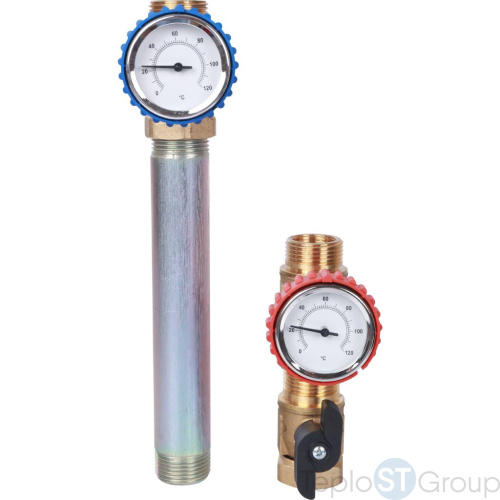 Stout SDG-0001 Насосная группа с прямым контуром 3/4" без насоса в теплоизоляции - купить оптом с доставкой по России фото 3