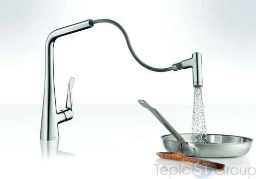 Смеситель для кухни Hansgrohe Talis Select S 220 72822000 хром - купить с доставкой по России фото 2