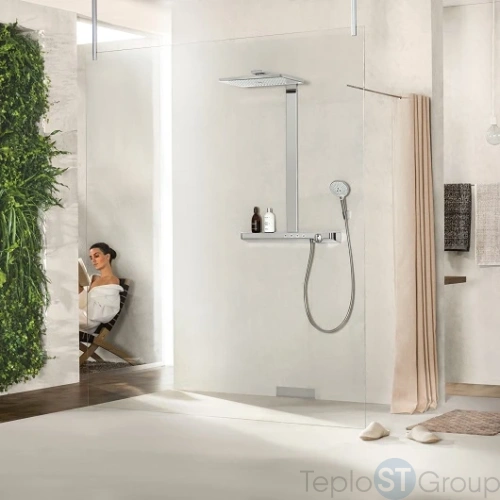 Душевая стойка Hansgrohe Rainmaker Select 27109400 хром - купить с доставкой по России фото 7