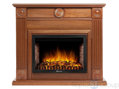 Портал Firelight Frame 30U (угловой) шпон дуб - купить оптом с доставкой по России