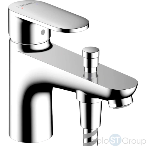 Смеситель для ванны и душа Hansgrohe Vernis Blend Monotrou 71444000 хром - купить с доставкой по России