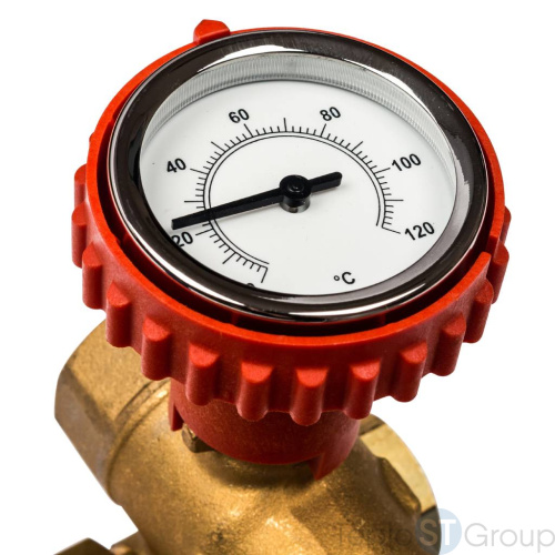 Stout SDG-0002 Насосная группа со смесителем 1"с насосом Grundfos UPSO 25-65 - купить оптом с доставкой по России фото 5