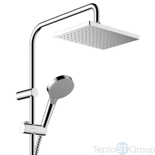 Душевая стойка Hansgrohe Vernis Shape 26282000 хром - купить с доставкой по России фото 2