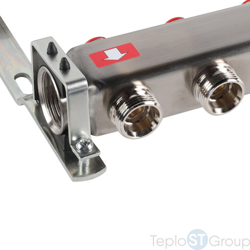 Rommer RMS-3200-000012 Rommer Коллектор из нержавеющей стали без расходомеров 12 вых. - купить оптом с доставкой по России фото 7