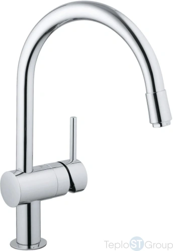 Смеситель для кухни Grohe Minta 32918000 с выдвижным изливом - купить с доставкой по России