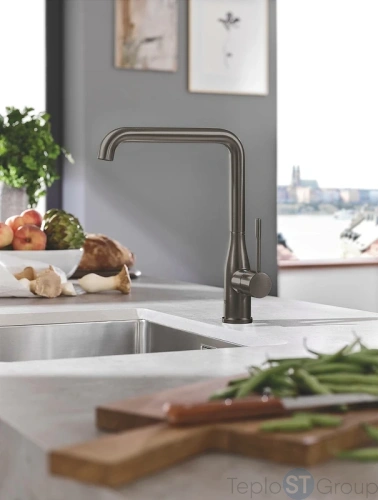 Смеситель для кухни Grohe Essence New 30269AL0 Темный графит матовый - купить с доставкой по России фото 2