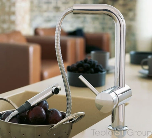 Смеситель для кухни Grohe Minta 32168000 - купить оптом у дилера TeploSTGroup по всей России ✅ ☎ 8 (800) 600-96-13 фото 7