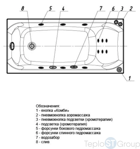 Акриловая ванна Aquatek Альфа 170x70 ALF170-0000038 без гидромассажа, с фронтальным экраном (слив слева, вклеенный каркас) - купить с доставкой по России фото 2