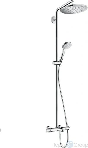 Душевая стойка Hansgrohe Croma Select 26792000 хром - купить с доставкой по России