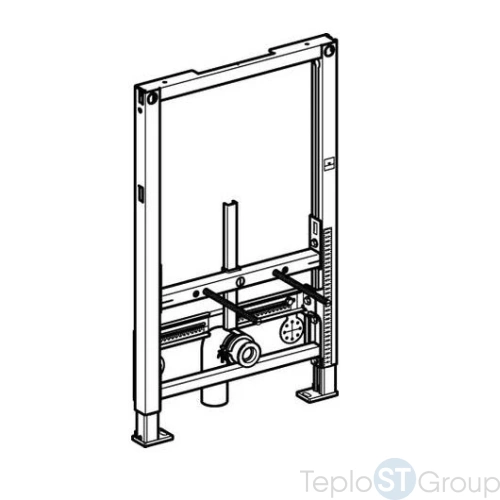 Инсталляция для биде GEBERIT Duofix h82 111.524.00.1 - купить с доставкой по России фото 2