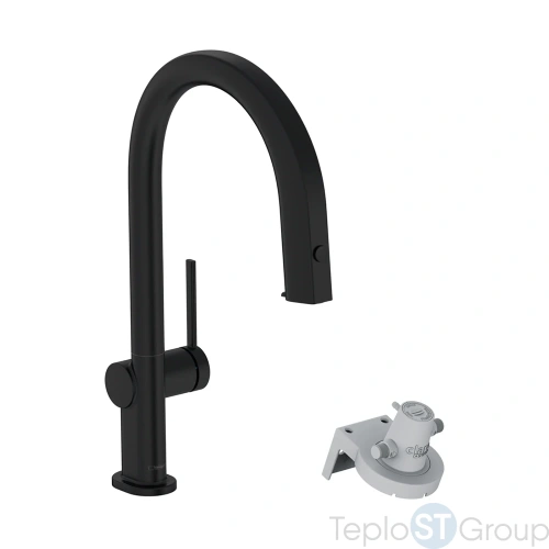 Смеситель для кухни Hansgrohe Aqittura M91 76803670 с подключением к фильтру - купить с доставкой по России