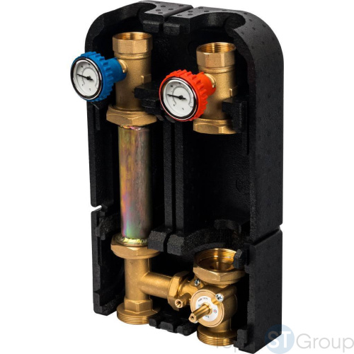 Stout SDG-0007 Насосная группа со смесителем 1 1/4" без насоса DN 32 - купить оптом с доставкой по России фото 2
