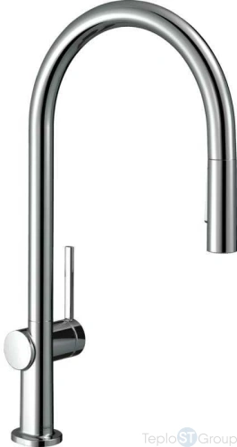 Смеситель для кухни с вытяжным душем Hansgrohe M54 Talis 210 72800000 - купить с доставкой по России