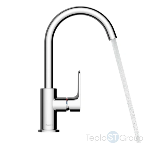 Смеситель для раковины Hansgrohe Rebris S 72536000, хром - купить с доставкой по России фото 2