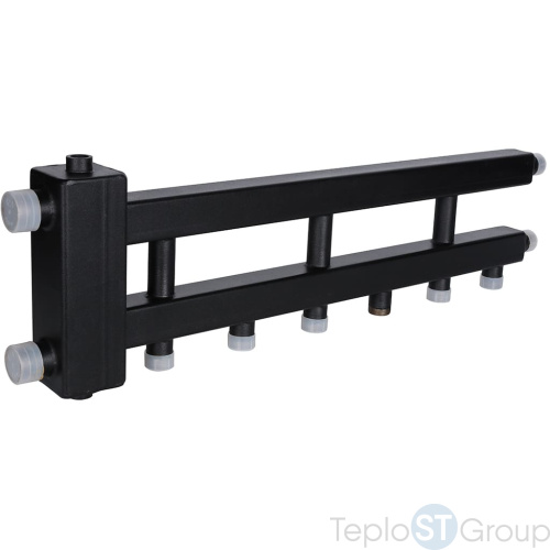 Rommer RDG-0060-014034 Rommer Коллектор (дублер рядный) с гидроразделителем на 3+1 контура до 60 кВт - купить с доставкой по России фото 5