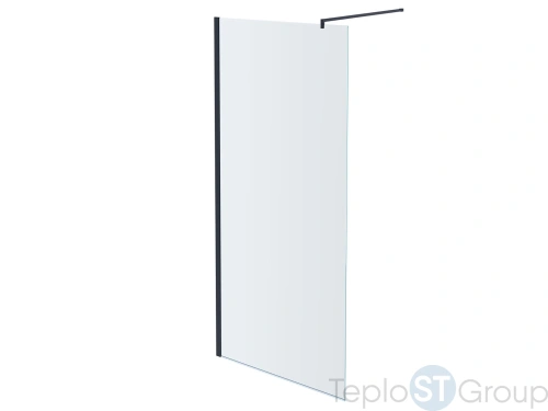 Душевая перегородка Aquatek Walk in AQ WIW Print 10020BL 1000x2000 с держателем - купить оптом с доставкой по России фото 3