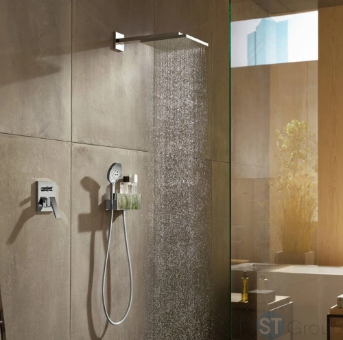 Верхний душ Hansgrohe Raindance 26238700 белый - купить оптом у дилера TeploSTGroup по всей России ✅ ☎ 8 (800) 600-96-13 фото 3